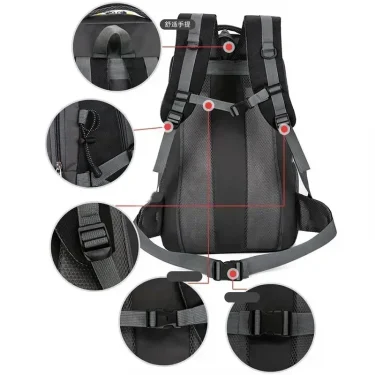 60L Sports Backpack Outdoor Backpacks Waterproof Sports Bags Camping Hiking Travel Rucksack Trekking Bag For Universal 4