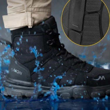 Work Boots Indestructible Safety Shoes Men Steel Toe Shoes Puncture-Proof Sneakers Male Footwear Shoes Women Non Slip Work Shoes 3