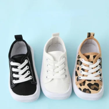 Zapatillas Kid Shoe Autumn New Boy Sport Shoes Solid Color Simple Kid Shoes Versatile Casual Shoe Daily Wear Canvas Shoe Tenis 1