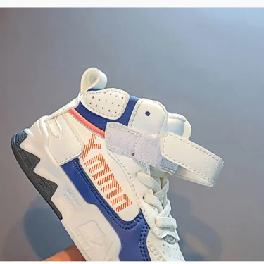 Fashion Sneakers For Kids Trend Fashion Basketball Shoes For Boy Soft-soled Anti-slippery Children's Sport Shoes Tennis Shoes 4