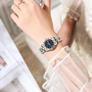 POEDAGAR Luxury Ladies Dress Watch Luminous Waterproof Week Date Woman Wristwatch Stainless Steel Women Quartz Watches reloj+box 4