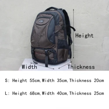 70L 85L Waterproof Hiking Backpack Large Capacity Outdoor Climbing Sports Bag Men Women Travel Mountaineering Luggage Rucksack 6