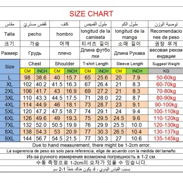 T-shirt Big Size for Men Quick Drying T-shirt for Men Round Neck Plus Size Short Sleeve 2