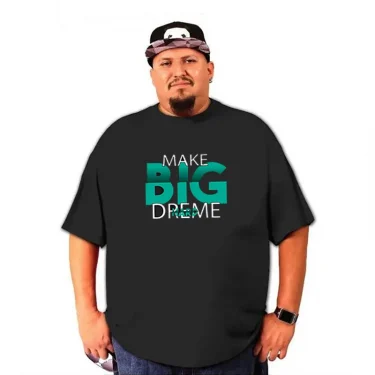 110-180kg Large Size T-shirt Men's Summer Short-sleeved Cotton Printing Casual Trend Outdoor Sports Men's Large Size Top 5