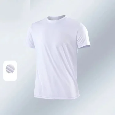 Summer men's new 3D printed white, black, blue solid color casual men's and womens T-shirts, high-quality T-shirts, classic tops 5