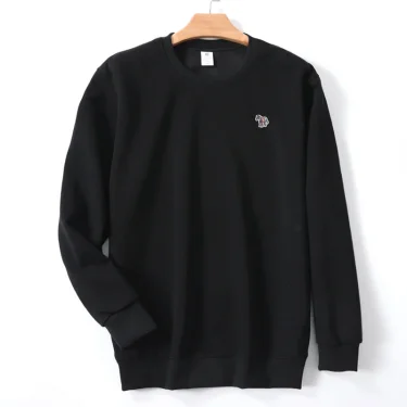 100% pure cotton Spring Autumn high-end brand Men/Women Long sleeve O-Neck fashionable style Couple breathable T-shirt 2