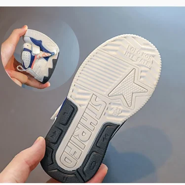 Fashion Sneakers For Kids Trend Fashion Basketball Shoes For Boy Soft-soled Anti-slippery Children's Sport Shoes Tennis Shoes 6