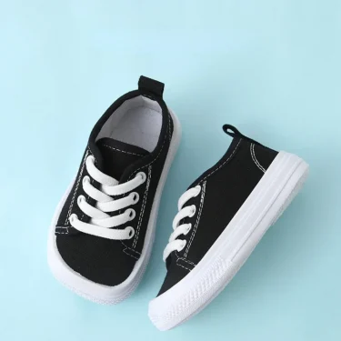 Zapatillas Kid Shoe Autumn New Boy Sport Shoes Solid Color Simple Kid Shoes Versatile Casual Shoe Daily Wear Canvas Shoe Tenis 6