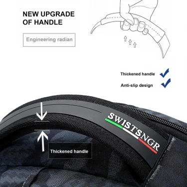 New Waterproof Man Backpack Fit 17inch Laptop USB Charging Backpack Women Oxford Travel Male Bag Vintage School Bag Mochila 3