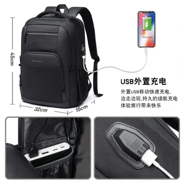 Bange Men's Designer Laptop Bag School Bags for Boys Male Motorcycle Tactical Business Sports Travel Backpack Men 2