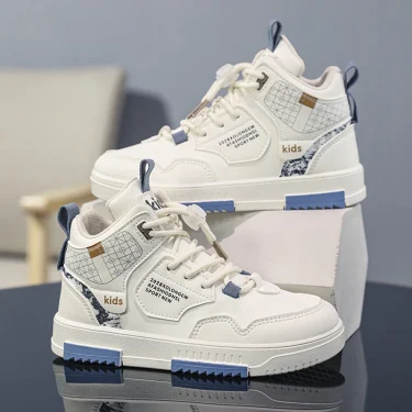 Children Sneaker Boys Girls Shoes Brand Flat Autumn White Kids Sports Shoes 6 To 12 Years School Tennis Casual Sneaker for Girl 2