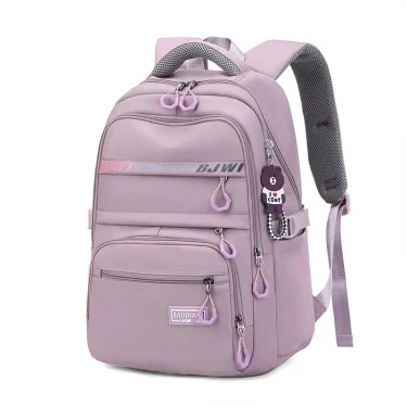 High School Bags for Teenage Girls Large Nylon Women Waterproof School Backpack Female Laptop Backpack Student Bookbag Black 1