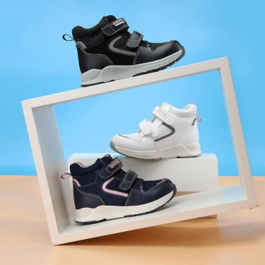 Kids Orthopedic Shoes Girls Boys Corrective Sneakers with Arch Support Princepard Autumn Children Medical Casual Footwear 4