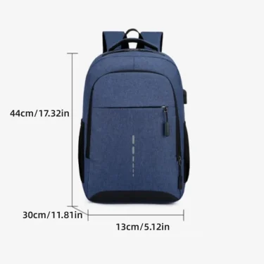 Mens BackPack LargeCapacity Simple Fashion Travel Female Student ComputerBag 2