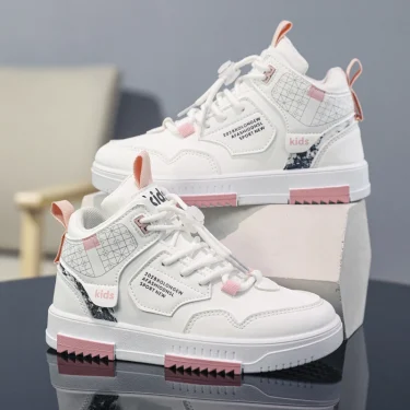 Children Sneaker Boys Girls Shoes Brand Flat Autumn White Kids Sports Shoes 6 To 12 Years School Tennis Casual Sneaker for Girl 1