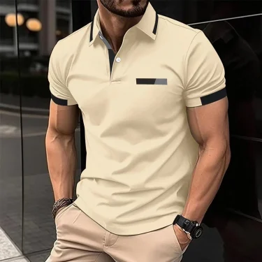 6XL Plus Size Men's Clothing Fashion Polos T-Shirts Summer Short Sleeve 3D Print Streetwear Simple Male POLO Tee Casual Tops 2