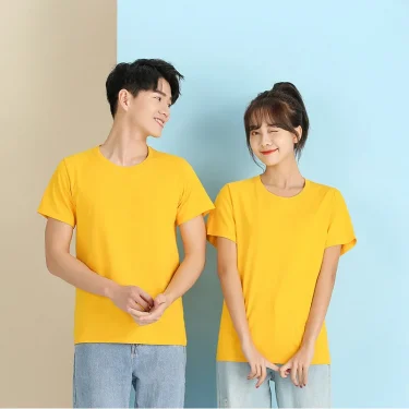 2025 Brand New Cotton 100% Mens T-shirt Pure Color Men T Shirts Round Collar Short-Sleeve Man T-shirt Top Tees For Male Clothes 2