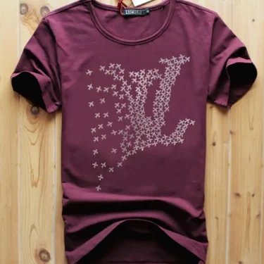 Rhinestone designer Novelty high quality T Shirt men casual cotton top Men's T-shirt Tee shirt 2025 6