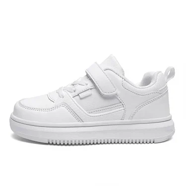Children Sneakers Boys Shoes New Casual Children Sneakers 6 To 12 Years PU Leather Flat Skateboard Sports Tennis Shoes for Boy 6