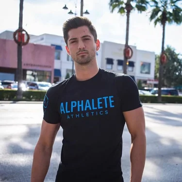 New Cotton Casual Print T-shirt Men Short Sleeve Skinny Tees Shirt Male Gym Fitness Tops Summer Sport Training Crossfit Clothing 3