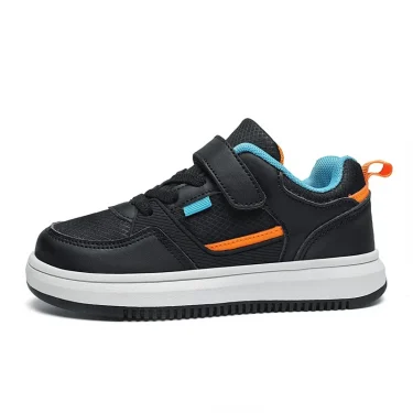 Children Sneakers Boys Shoes New Casual Children Sneakers 6 To 12 Years PU Leather Flat Skateboard Sports Tennis Shoes for Boy 5