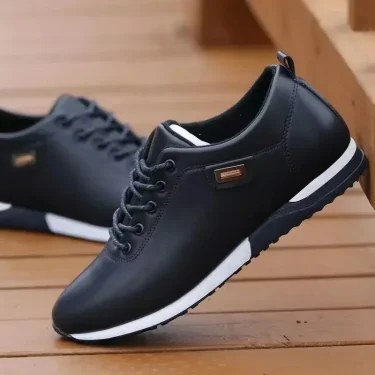 Brand Men's Casual Shoes PU Leather Business Men Shoes Warm Man Board Shoes for Men Outdoor Casual Sneakers Sapatos Masculinos 5