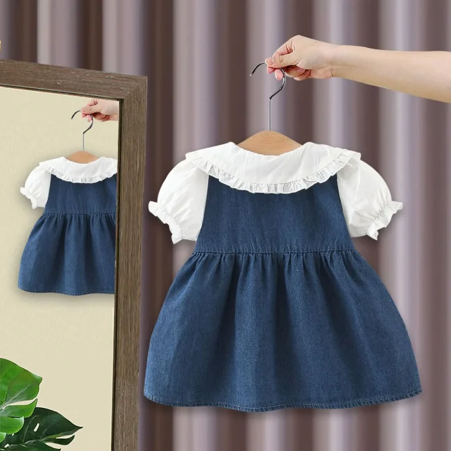 Summer New Baby Girls Dress Toddler Girl's Clothes 1 Year Baby's Birthday Party Dress for Infant Baby Clothing Vestidos 3