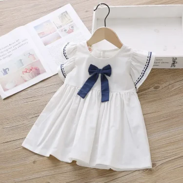 Baby Girls Dresses Summer Sleeveless Birthday Party Princess Dress Kids Sundress Dresses for 12M to 5Y Toddler Clothes 4