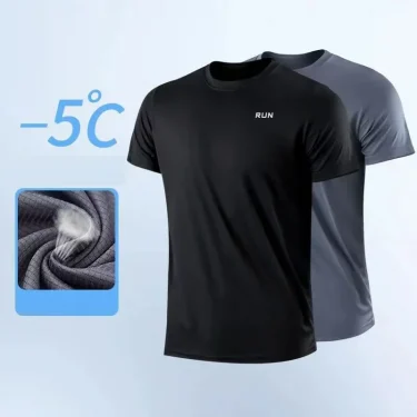 Summer Men Casual t-Shirt Short Sleeve White Tee Shirts Soild o-Neck Tops t Shirt Quick Dry Gym Running t-Shirts Male clothes 2