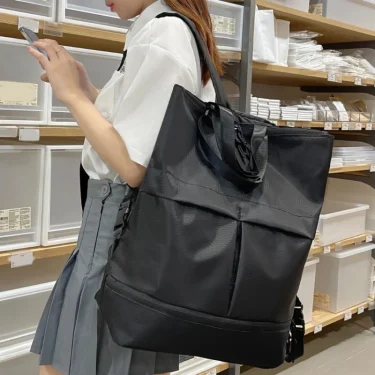 Y2K Unisex Large Capacity Nylon Backpack Men Waterproof Sports Bag Women Casual Travel Backbag Trend School Bags Leisure Handbag 3
