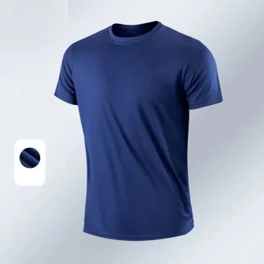 Summer men's new 3D printed white, black, blue solid color casual men's and womens T-shirts, high-quality T-shirts, classic tops 2
