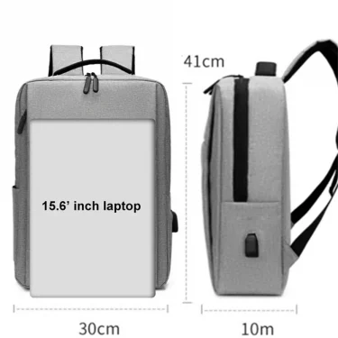 XOKY Laptop backpack travel Multifunctional Large capacity male usb charging computer school backpacks oxford waterproof bag 5