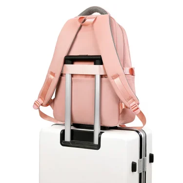 High School Bags for Teenage Girls Large Nylon Women Waterproof School Backpack Female Laptop Backpack Student Bookbag Black 2