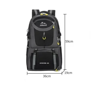 60L Sports Backpack Outdoor Backpacks Waterproof Sports Bags Camping Hiking Travel Rucksack Trekking Bag For Universal 2