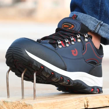 Steel Toe Cap Shoes For Men Work Boots Puncture-Proof Work Safety Shoes Protective Working Shoes Male Footwear Security Sneakers 3