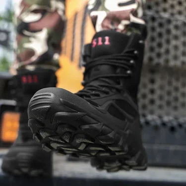 Men Tactical Boots Autumn Special Forces Field Man Boot Lightweight Outdoor Non-Slip Men Shoes Zapatillas Hombre 5
