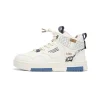 white blue