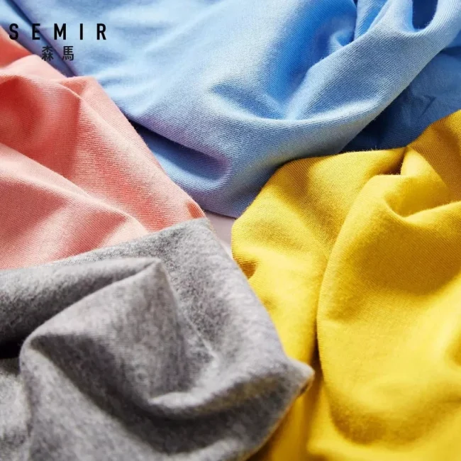SEMIR T Shirt Men Fashion Casual Cotton T-shirts Men White Tee Shirts Short Sleeve Streetwear Summer Tops For Male 5