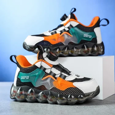 Luxury Boys Sneakers Children Casual Shoes Fashion Kids Sneakers Athletic Sports Tennis Shoes for Boys 7 To 12 Years 2