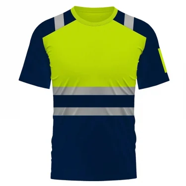 Striped Solid Plain T-shirt 3D Printing Fake Workwear T Shirt Men Round Neck Short Sleeves Sports Running Summer Cosplay Tee 1