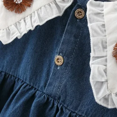 Summer New Baby Girls Dress Toddler Girl's Clothes 1 Year Baby's Birthday Party Dress for Infant Baby Clothing Vestidos 5