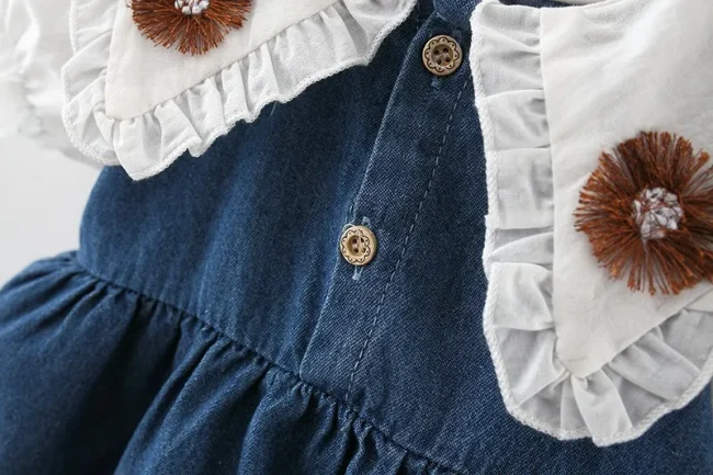 Summer New Baby Girls Dress Toddler Girl's Clothes 1 Year Baby's Birthday Party Dress for Infant Baby Clothing Vestidos 5