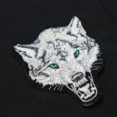 New Casual Men's Wolf T-shirts 2022 Round Neck Sleeveless Cotton embroidery Animal T shirt Men Tee Shirts Homme Camisetas Hombre 6