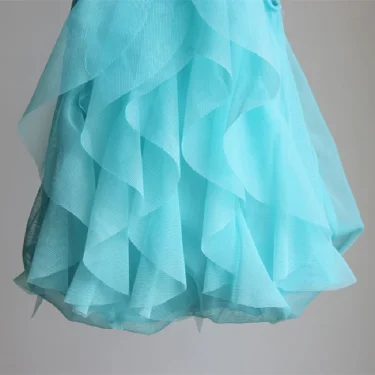 Kids Toddler Baby Girl Dress Summer Chiffon Evening Birthday Party Dresses for Girls Clothes & Headband 5