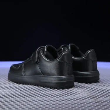 Black Children Shoes Boys Sneaker 6 To 12 Years 2024 New School Leather Kids Casual Sneaker Tennis Sports Shoes for Boy 6