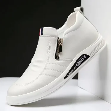 Casual Leather Shoes Men Loafers Trend Brand Business Shoes Autumn Slip on Flat Man Sneakes Comfortable Moccasins Zapatos Hombre 2