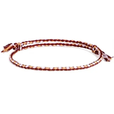 Fashion Handmade Cotton Rope Sport Set Bracelets for Women Men Retro 925 Tibetan Silver C-Bangle Multilayered Jewelry Gift 4