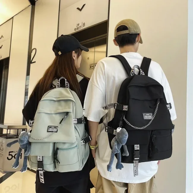 2025 Fashion Schoolbag Female Student Backpack Large Capacity Fashion Boy Backpack Computer Bag Femal School Backpack Travel Bag 3