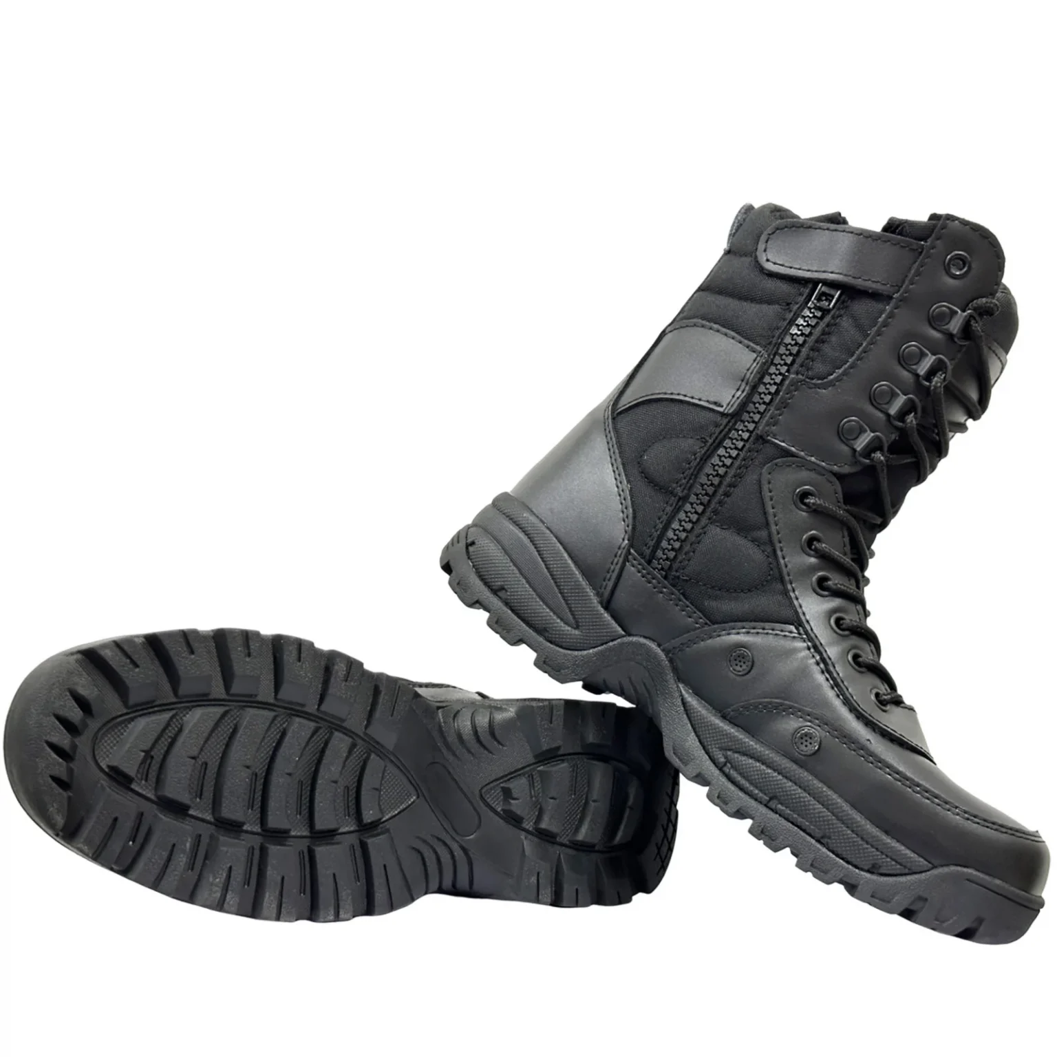 LAHORS Brand Lightweight Cowhide Leather Tactical Boots Men's Boots Desert Combat Boots Outdoor Hiking Boots Ankle Shoes Men 6