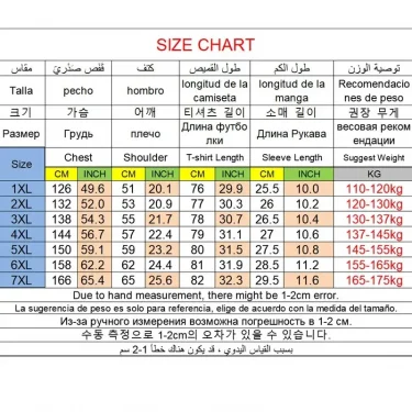 110-180kg Large Size T-shirt Men's Summer Short-sleeved Cotton Printing Casual Trend Outdoor Sports Men's Large Size Top 2
